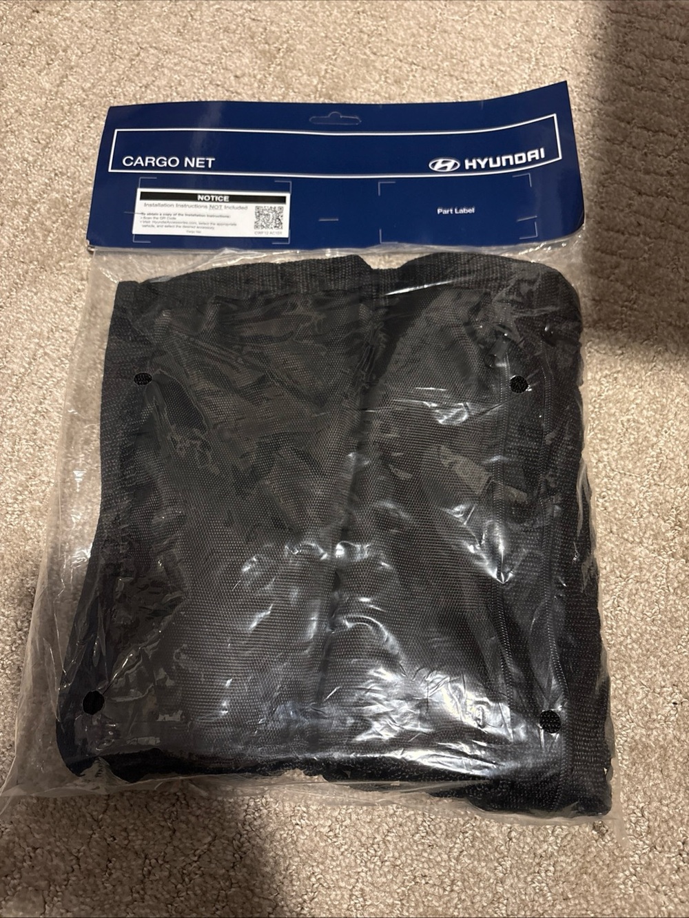 Hyundai Tucson Cargo Net  2022 - 2026  OEM Brand New